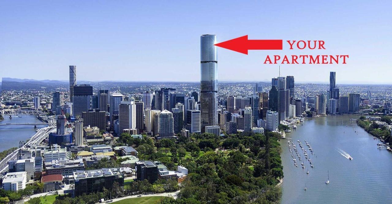 Ferienwohnung Hamptons Retreat On Level 77 Skytower Brisbane Exterior foto